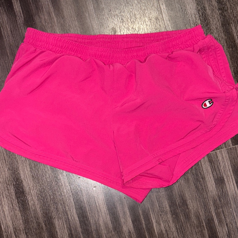 Champion Women's Vibrant Pink Athletic Shorts